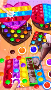 Chocolate Pop It Desserts screenshot
