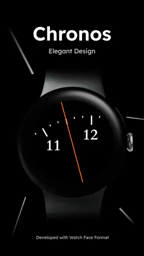 Chronos – Minimal Watch Face screenshot 1