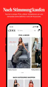 CIDER – Kleidung und Mode screenshot