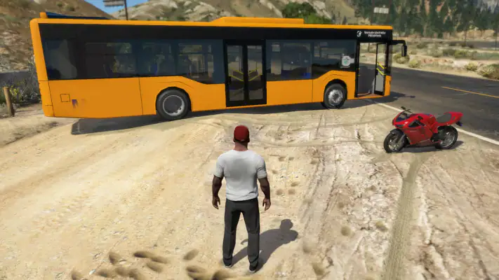City Bus Simulator City Game screenshot 1