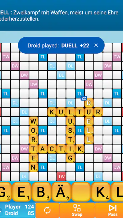 Classic Words Plus (Deutsch) screenshot 1