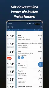 clever-tanken.de screenshot
