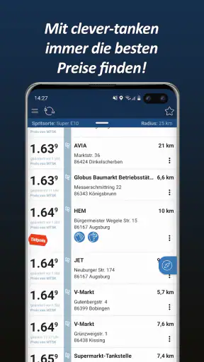 clever-tanken.de screenshot 1