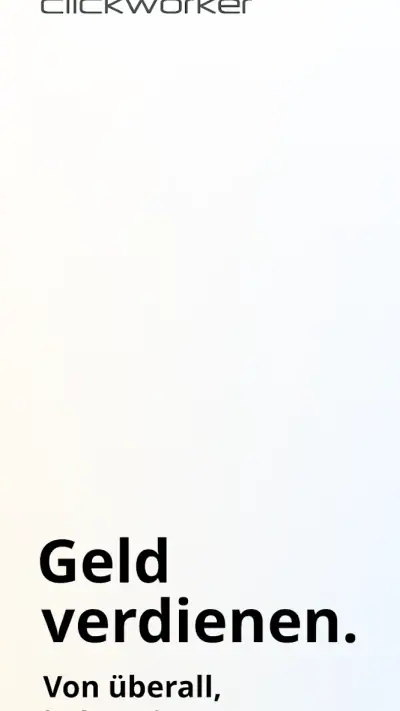 clickworker screenshot 1