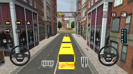 Coach Bus Train Driving Games screenshot 7
