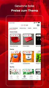 Coca-Cola: Spielen & Gewinnen screenshot