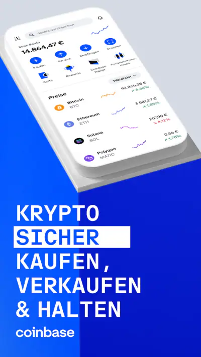 Coinbase: Bitcoin & Ether screenshot 1