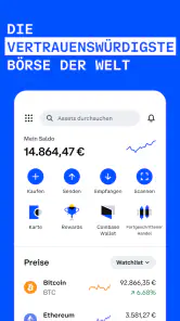 Coinbase: Bitcoin & Ether screenshot