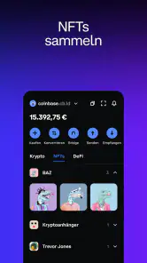 Coinbase Wallet: NFTs & Krypto screenshot