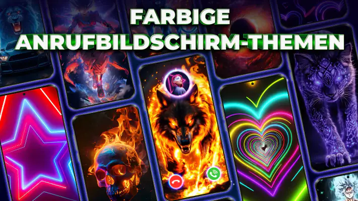 Color phone: Anrufbildschirm screenshot 1