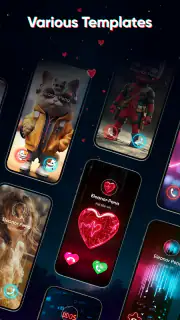 Farbtelefon, Anruf-Theme screenshot 3