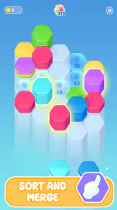 Color Slide Puzzle - Sortieren screenshot
