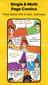 Comic-Comic-Hersteller screenshot
