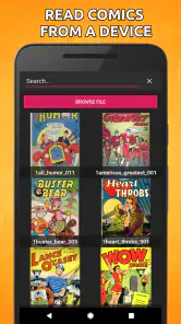 Comic-Leser (cbz/cbr) screenshot