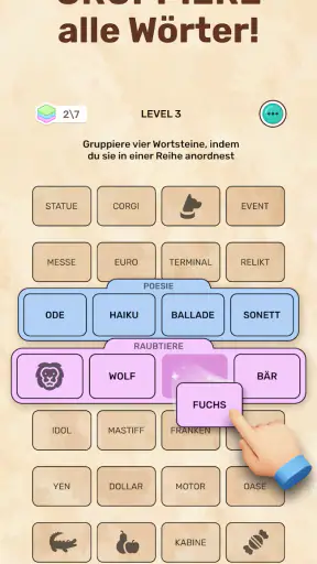 Connect Word - Assoziationen screenshot 1