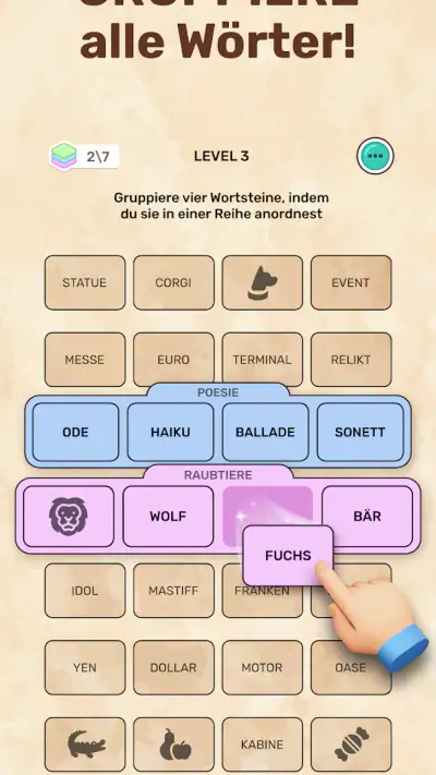Connect Word - Assoziationen screenshot 1