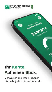 Consors Finanz Mobile Banking screenshot 1