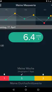 CONTOUR DIABETES app (DE) screenshot