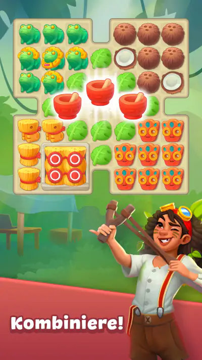 Cradle of Maya: 3-gewinnt screenshot 1