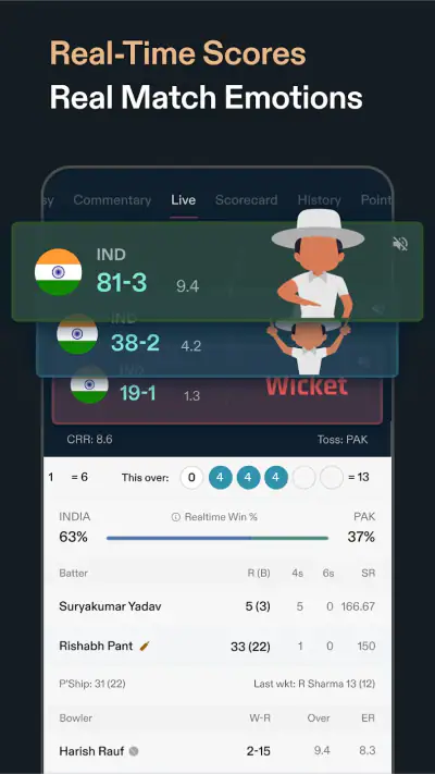CREX - Cricket Exchange screenshot 1