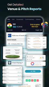 Cricket LineX: Fast Live score screenshot