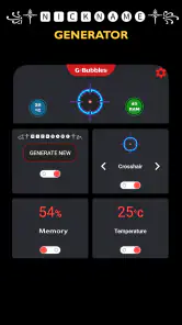 Crosshair & Nickname Generator screenshot
