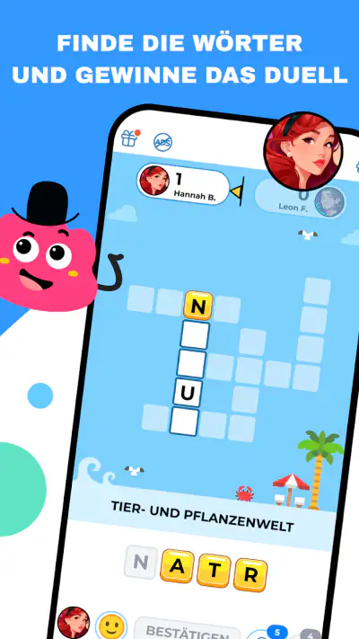 Crossword Duel Kreuzworträtsel screenshot 1
