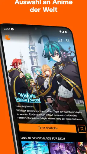 Crunchyroll screenshot 1