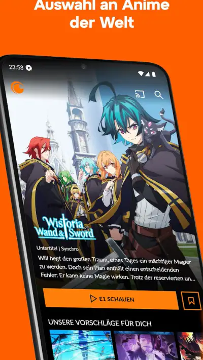 Crunchyroll screenshot 1