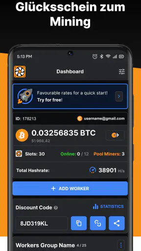 CryptoTab Farm: Digitales Gold screenshot 1