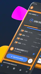 CT Pool: Krypto Mining App screenshot