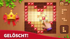 Cube Block - Woody Puzl Spiel screenshot 1