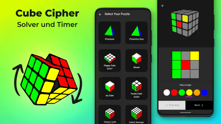 Cube Cipher - Würfel-Löser screenshot 1