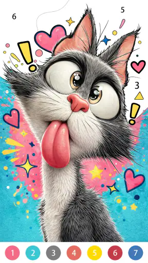Cute Funny Animal Color screenshot 1
