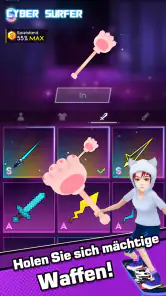 Cyber Surfer : Musik-Abenteuer screenshot