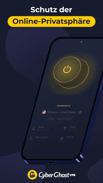 CyberGhost VPN WLAN-Sicherheit screenshot 1