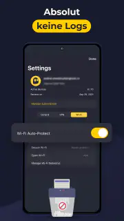 CyberGhost VPN WLAN-Sicherheit screenshot 5