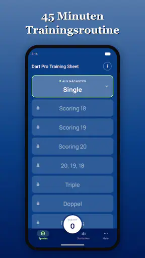 Dart Pro Training Sheet screenshot 1