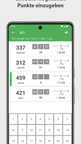 Dart Rechner App Punkte Zähler screenshot