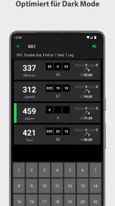 Dart Rechner App Punkte Zähler screenshot