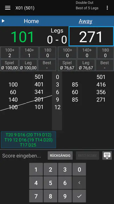 Darts Scorer screenshot 1