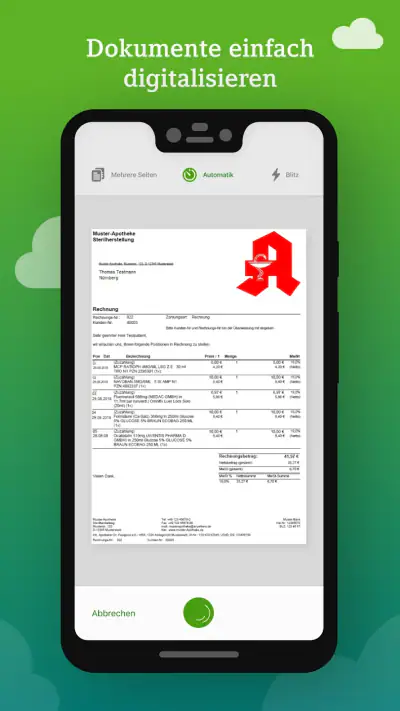 DATEV Upload mobil screenshot 1