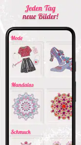Dazzly - Diamant-Kunst Malbuch screenshot