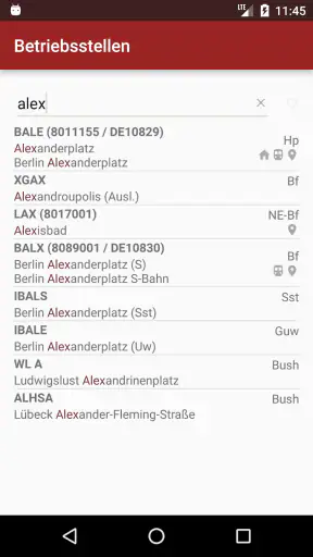 DB Betriebsstellen screenshot 1