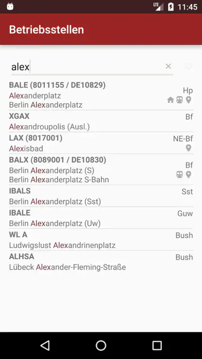 DB Betriebsstellen screenshot 1