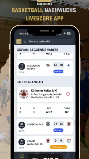 DBB.Scores screenshot 1