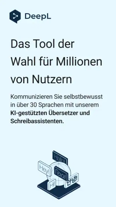 DeepL Übersetzer screenshot 1
