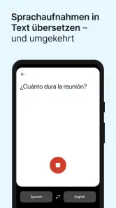 DeepL Übersetzer screenshot