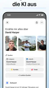 Deepsearch AI Search Assistant screenshot