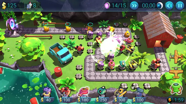 Defenchick: tower defense screenshot 1